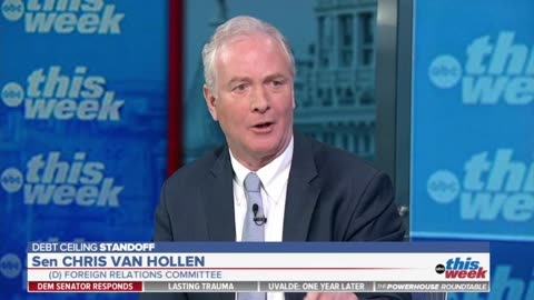 DEM Chris Van Hollen ..... blaming Republicans for blowing up their US taxpayers spending spree