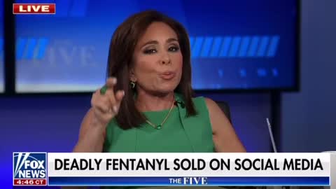 Judge Jeanine makes another great point the fentanyl is killing military aged kids