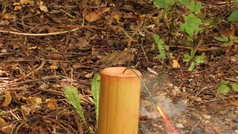 DIY Bamboo Grenade! , Crafty Panda How , Craftypandahow, how to make bamboo Grenade