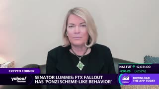 Senator Cynthia Lummis Discusses FTX & Crypto Legislation on Yahoo Finance