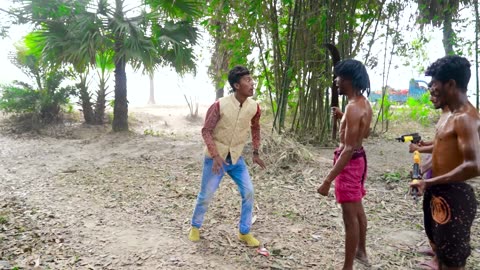 Must Watch Top New Special Comedy Video -- Amazing Funny Video 2023 -- Episode 100 By Our Fun Tv