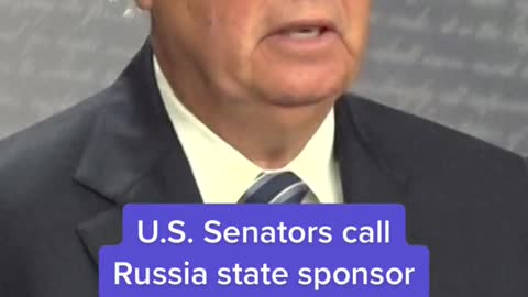 U.S. Senators call Russia state sponsor of terrorism