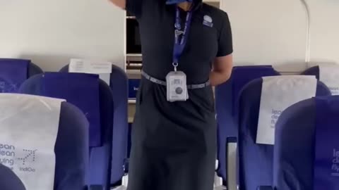 In-flight services by Indian airline indigo