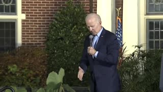 WATCH: Biden Trips on Stage and Accidentally Sums Up His Presidency