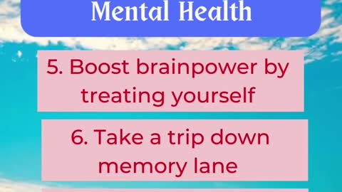 Did You Know The Tips to Boost Your Mental Health?