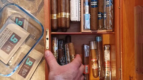 Loading my humidor for the first time!