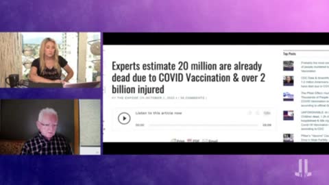 Experts estimate 20 million worldwide are already dead due to covid "vaccines"