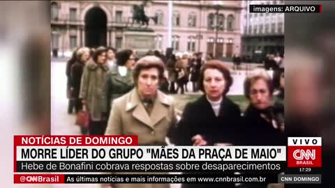 Argentina que fundou o grupo das Mães da Praça de Maio morre aos 93 anos | CNN DOMINGO