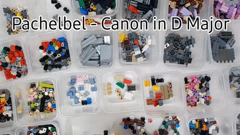 Sorting Lego Bricks, Modified with Mozart & Pachelbel