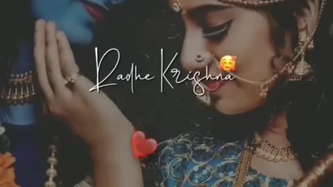 Radhe krishna video