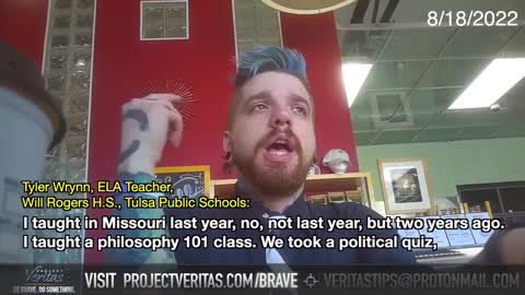 Project Veritas Exposes "Anarchist" Teacher