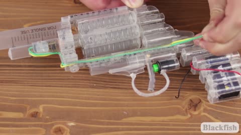 How to Make a Gun with Empty Syringe || A Gun made with Syringe ||