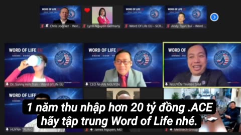 TẬP TRUNG LÀM WORD OF LIFE, nếu có kế hoạch 1 năm thu nhập =20 tỷ đồng. Ai cũng làm được. Ok