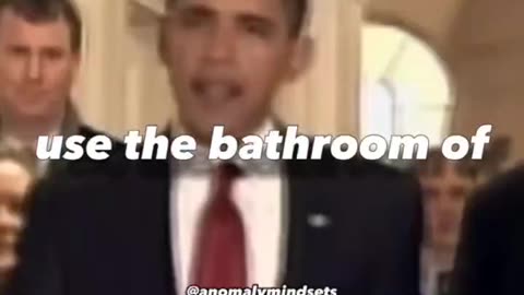 Michael Obama's wife Barack fanatically pushed the transgender bathroom agenda onto schools..