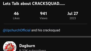 Johnny Gobble live let's talk about Cracksquad