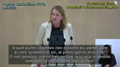 Austria, l'incredibile discorso di Dagmar Belakowitsch 13 Maggio 2021