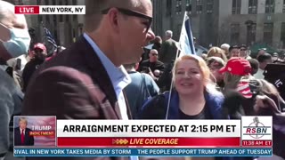 My Interview with RSBN at NYC Trump Rally to Protest Trump’s Indictment and Arraignment