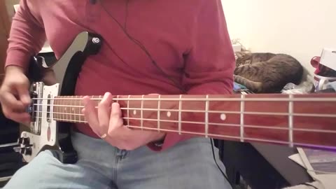 Blondie - Hanging On The Telephone Bass Cover