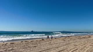 Port of Los Angeles From The Beach - October 28th 2021