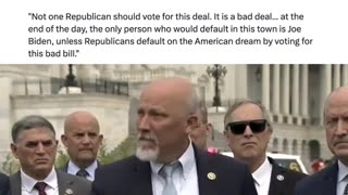 MUST WATCH: Chip Roy TORCHES the McCarthy-Biden Debt Ceiling Deal