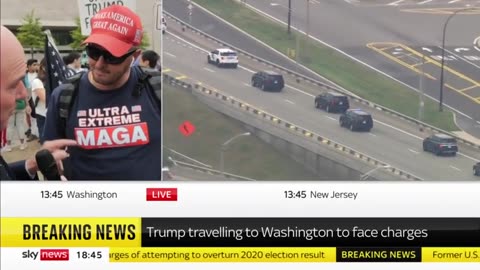 Absolute King leaves libral reporter stunned silent with defence of Trump.