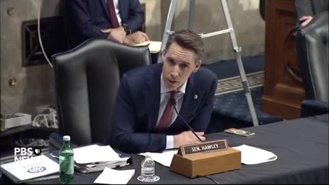 Senator Hawley Ends Wrays Whole Career For Politicizing The FBI