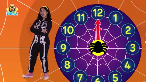 🎃💀 Chumbala Cachumbala Dance Halloween Nursery Rhymes Educational Video for Kids Hey Tenny!