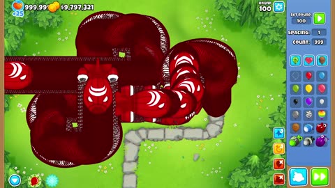 Level 20 PSI vs 999 BFB BTD6 Bloons Tower Defence 6