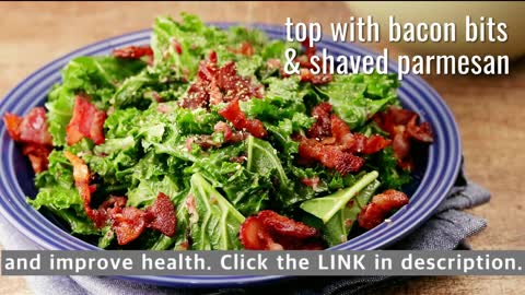 Wanna Lose Weight by Eating Kale Salad in Bacon Vinaigrette? (KETO DIET)