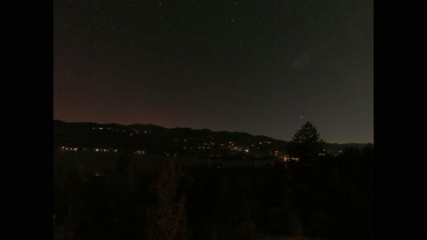 Whitefish Night Lapse