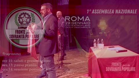 1° Assemblea Nazionale - 29/1/2023 #15 Riccardo Paccosi