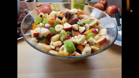 Mix fruit chaat