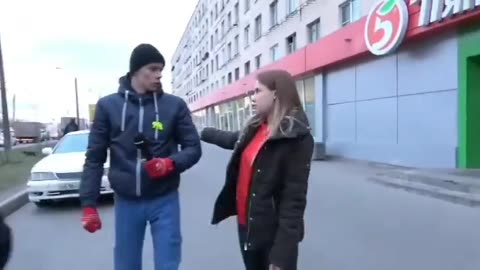 Russians Randomly Punch Each Other