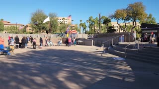 LIVE- AZREVOTE PROTEST PHEONIX AZ STATE CAPITOL DAY 3 SUN, NOV 27TH