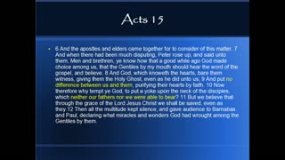 Acts 15, Circumcision and the Law of Moses With Adrian Scott