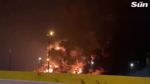 HUGE EXPLOSION IN JEDDAH AS 'SAUDI ARAMCO STORAGE FACILITY IS HIT'