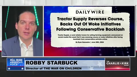 Robby Starbuck Discusses His Successful Boycott Against the Woke Infiltration of Tractor Supply