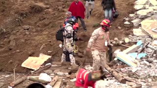 Rains trigger deadly landslide in Ecuador