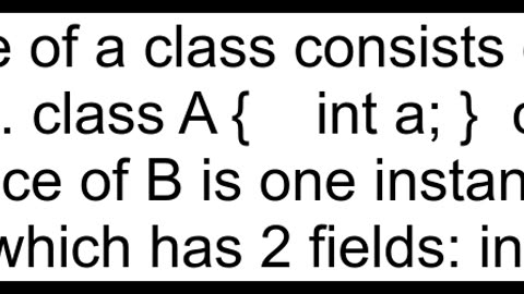 JAVA memory use of extended class