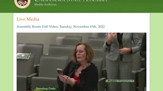 11-15-2022 State Assembly Health Hearing