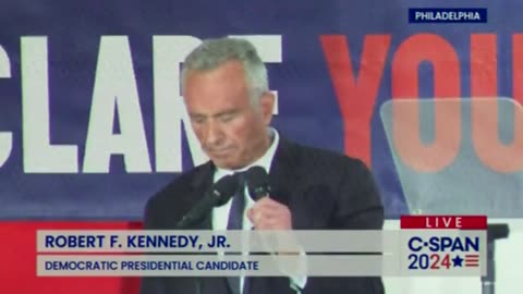 RFK Jr. Announces He is Running for President as an Independent