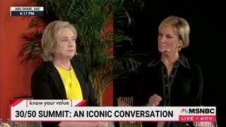 HILLARY CLINTON: "Women & children are the primary victims of conflict