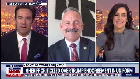 Trump-supporting sheriff in California faces criticism _ LiveNOW from FOX