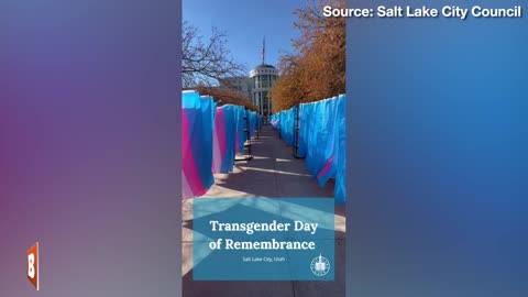 Salt Lake City Council Proudly Hangs Trans Flags to Commemorate "Transgender Day of Remembrance"