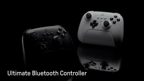 8Bitdo Ultimate Bluetooth Controller with Charging Dock, Wireless Pro Controller for Switch,