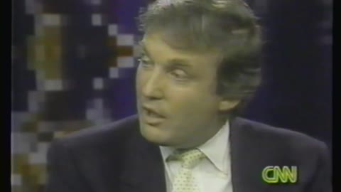 1988-xx-xx - Trump interviewed by Larry King for CNN