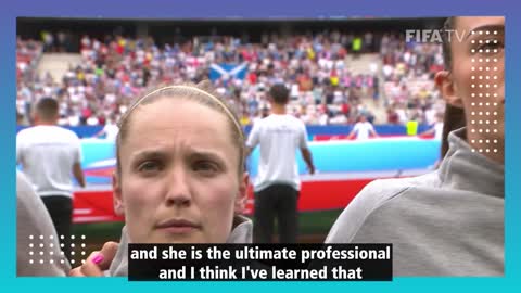 My most influential club-mate is... FIFA PlayOn Video Cast ft. Leah Williamson