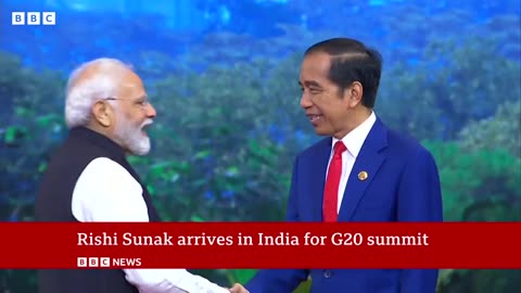G20 summit_ World leaders arrive in India_s capital - BBC News