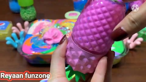 Ultimate Slime video of fusion experimenting with crazy mix
