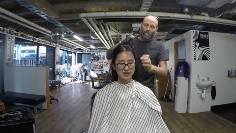 Waist Length to K-Pop Haircut